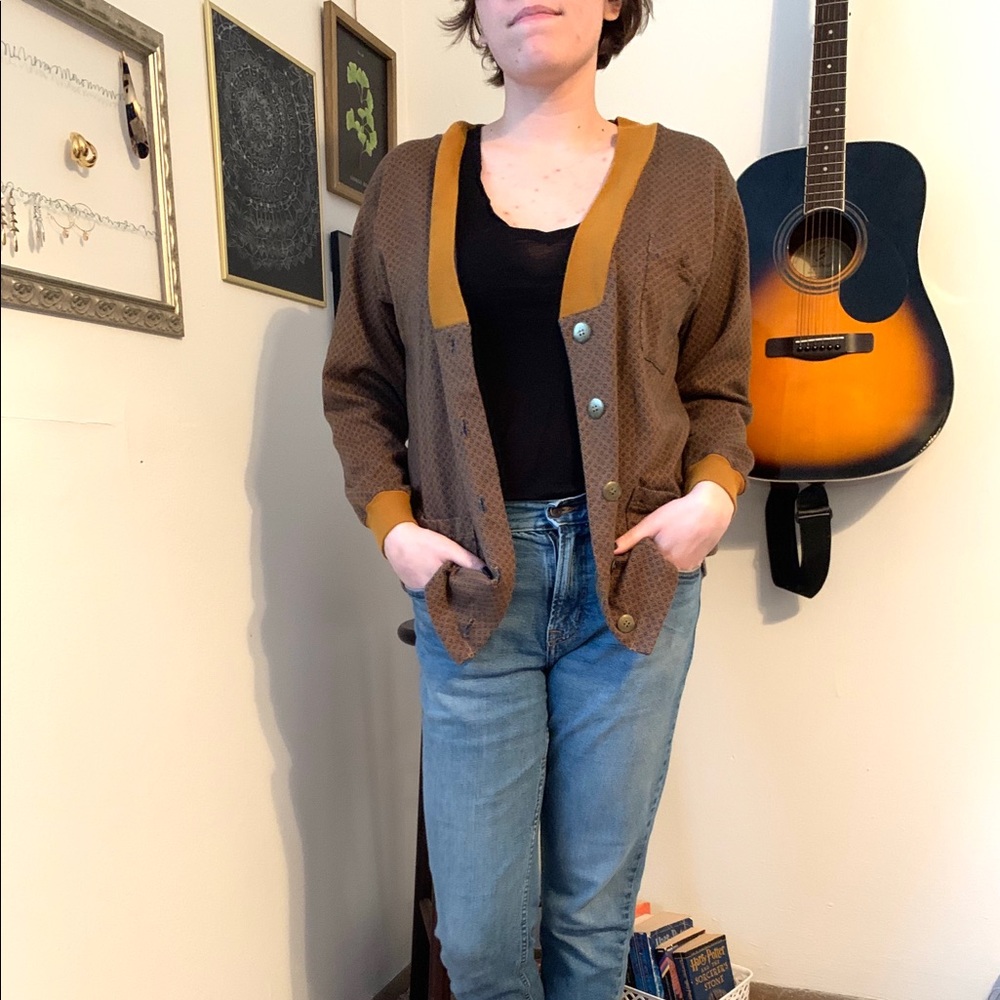 Vintage Gold Cardigan